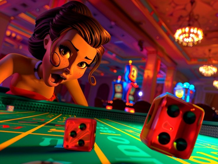 Result announcement and settlement Winning number announcement and payout settlement on French Roulette table
